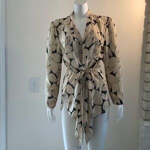 Club Monaco Wrap Blouse